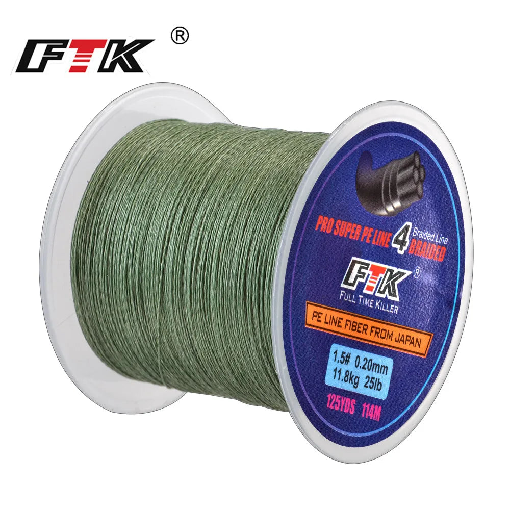 FTK Japan Incredibly Strong Multifilament Fiber Line