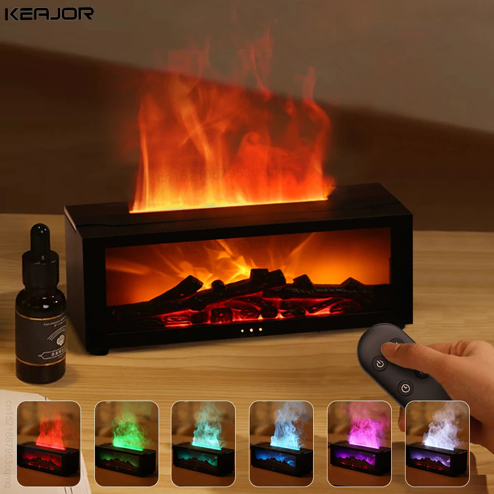 Air Humidifier Aromatherapy Fragrance Diffuser with RGB Light and Remote Control