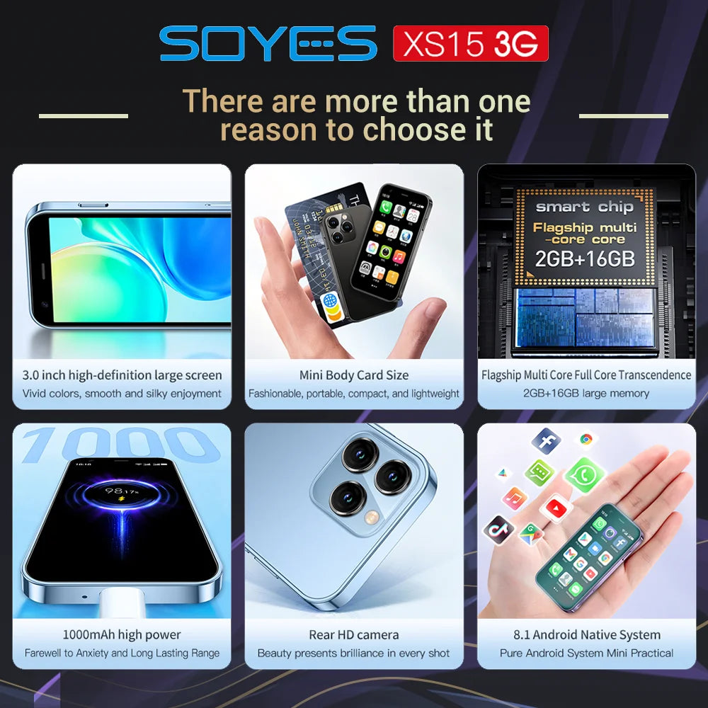 SOYES XS15 Mini Android8.1