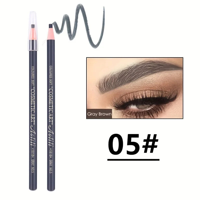 Tear Off Pull Line Eyebrow Pencil, Natural Color Rendering, Sweat Proof And Smudge Proof Eyebro