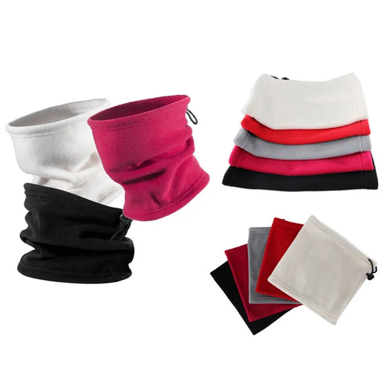 Polar Fleece Neck Scarf Winter
