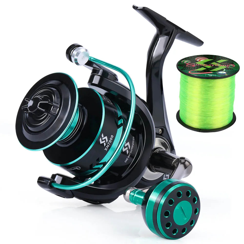 Spinning Fishing Reel High Strength Aluminum Spool Max Drag 16kg