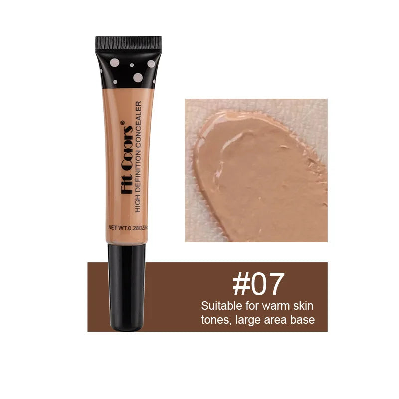 Fit Colors 8 size Concealer with a Flexible Concealer Moisturizing Liquid Foundation