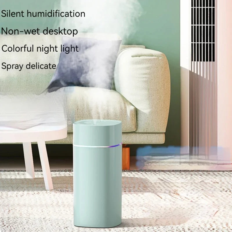 Xiaomi USB Air Humidifier 600ml With Dual Spout Essential Oil Diffuser