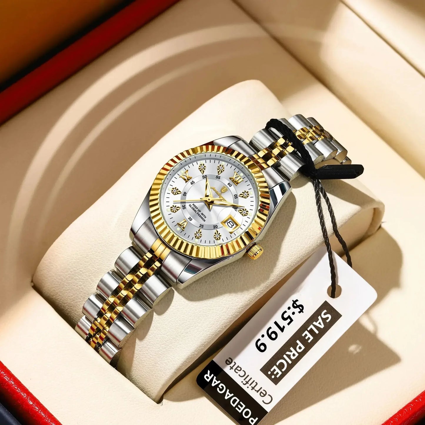 POEDAGAR Luxury Elegant Watch Woman
