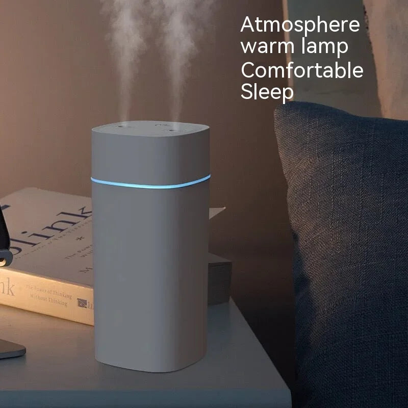 Xiaomi USB Air Humidifier 600ml With Dual Spout Essential Oil Diffuser