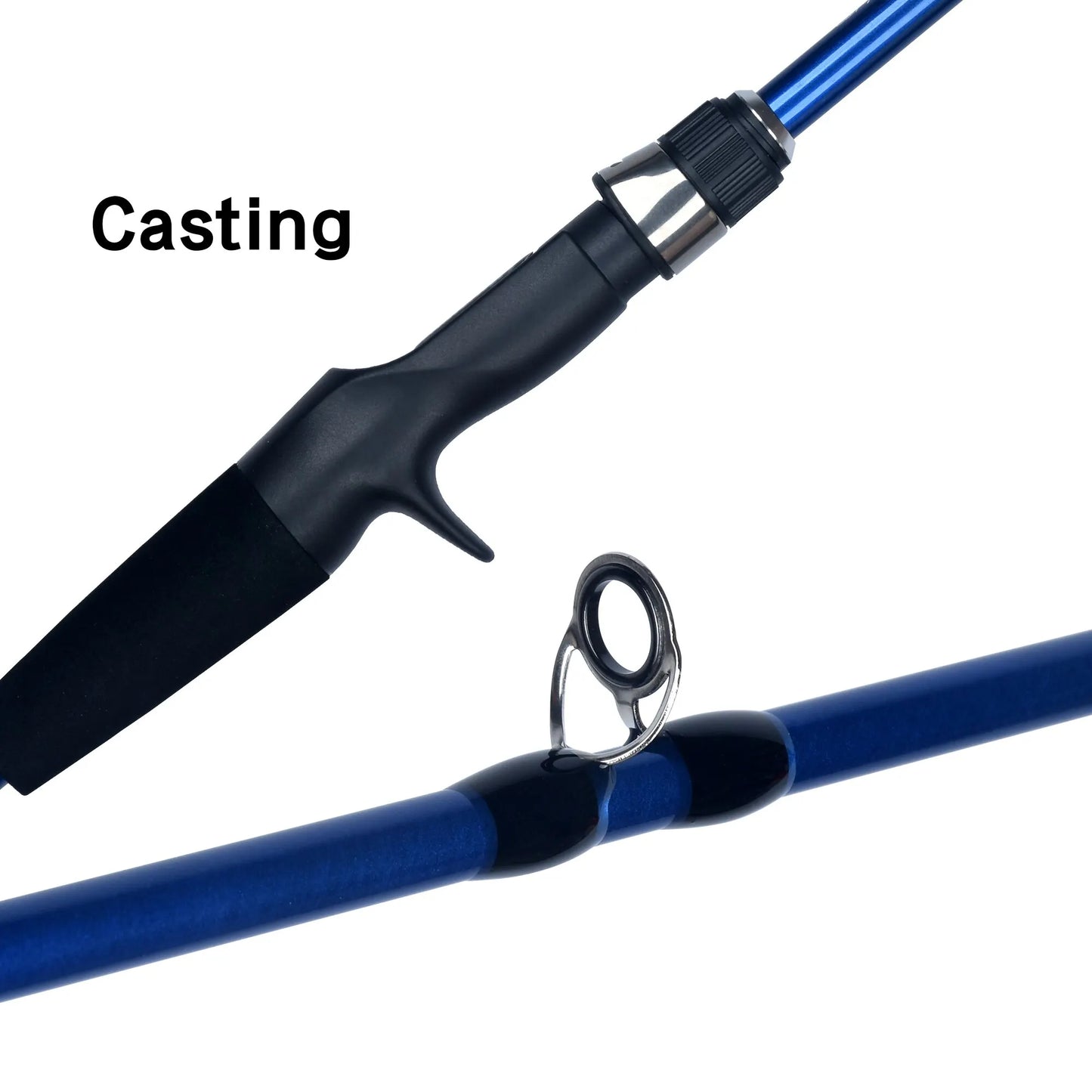 Baitcasting Spinning Travel Carbon 4/5 Section Fishing Rods Casting Weight 5-20g