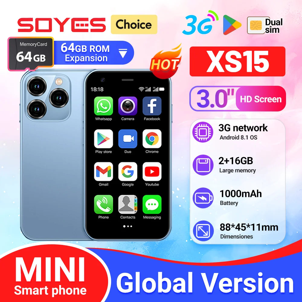 SOYES XS15 Mini Android8.1