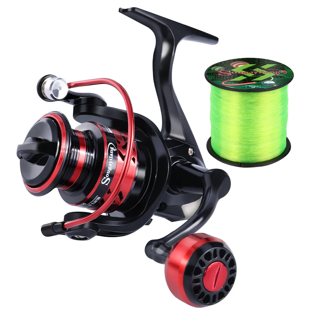 Spinning Fishing Reel High Strength Aluminum Spool Max Drag 16kg