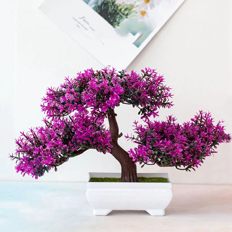 Artificial Plants Bonsai Small Tree Pot
