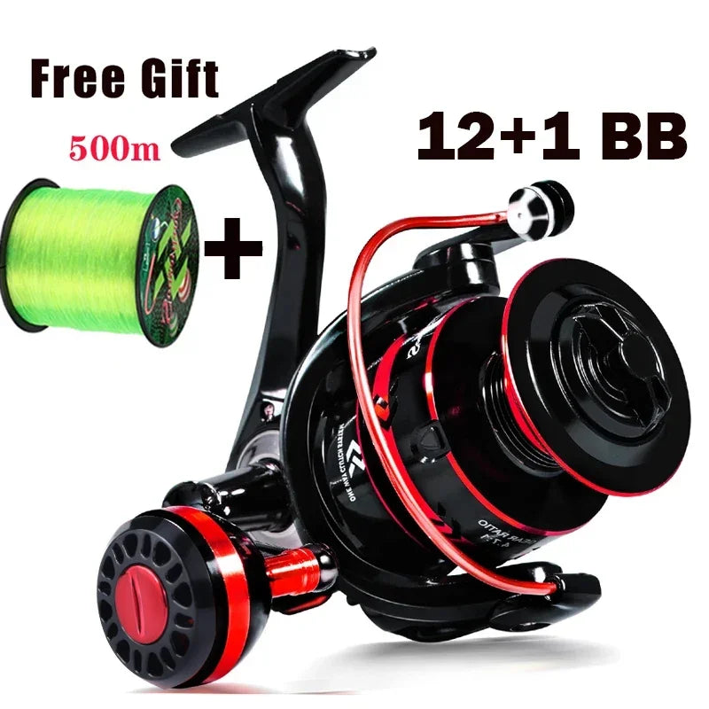 Spinning Fishing Reel High Strength Aluminum Spool Max Drag 16kg