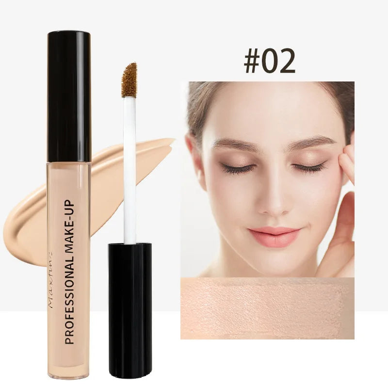 Liquid Concealer Matte High Coverage Waterproof Oil Control Moisturizing Long Lasting