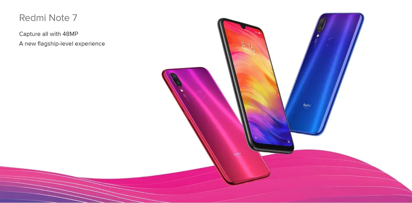 Note 7 PRO 6GB 128GB Xiaomi Redmi Original Smartphone Snapdragon