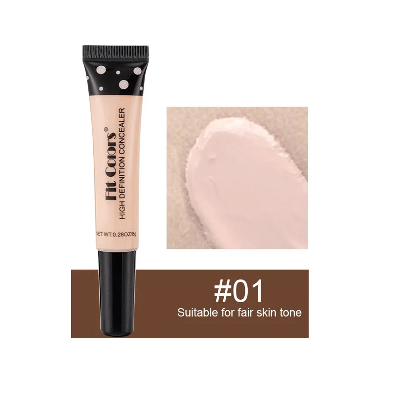 Fit Colors 8 size Concealer with a Flexible Concealer Moisturizing Liquid Foundation