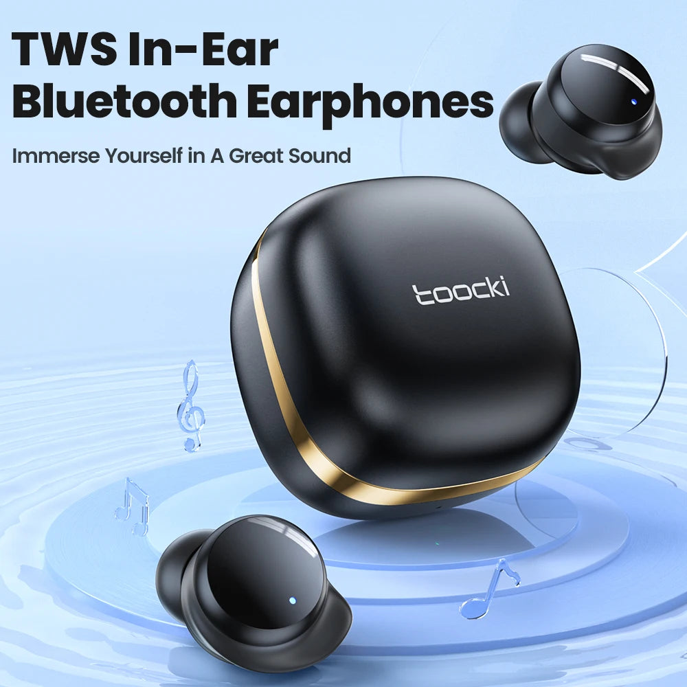 Toocki EJ06 TWS Bluetooth Earphones Wireless Headphones
