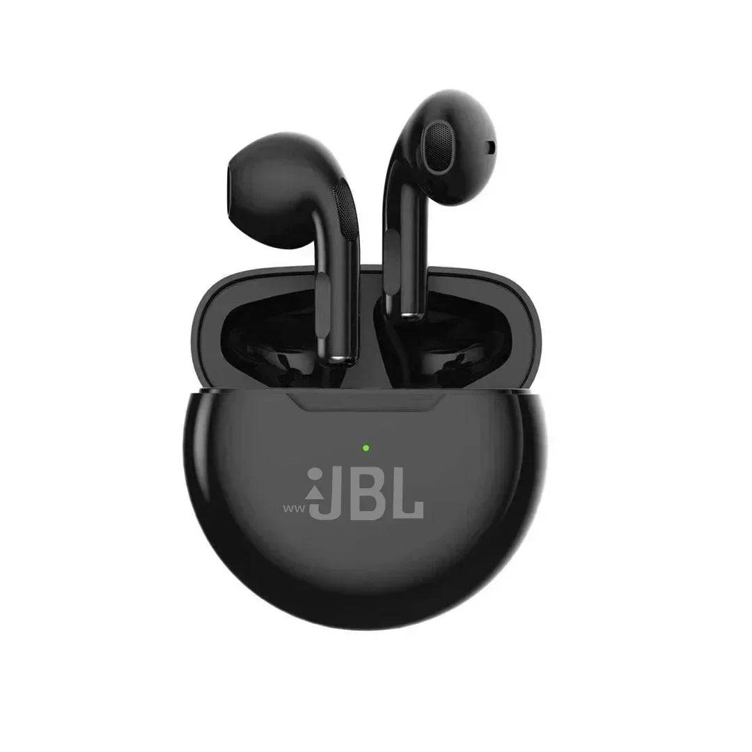 Air Pro 6 Earphone TWS 9D HIFI Headset Bluetooth Music Earbuds For IPhone IOS Android