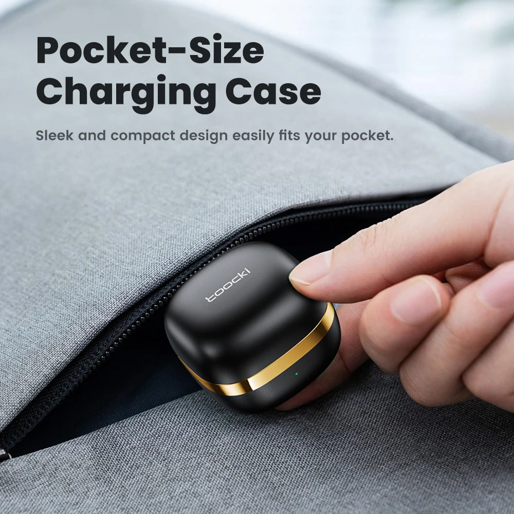 Toocki EJ06 TWS Bluetooth Earphones Wireless Headphones