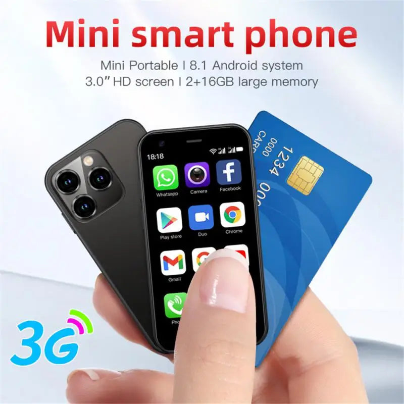 Mini Smartphone Quad-core Processor Miniature Mobile Telephone