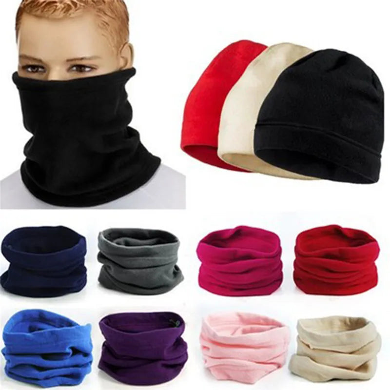 Polar Fleece Neck Scarf Winter
