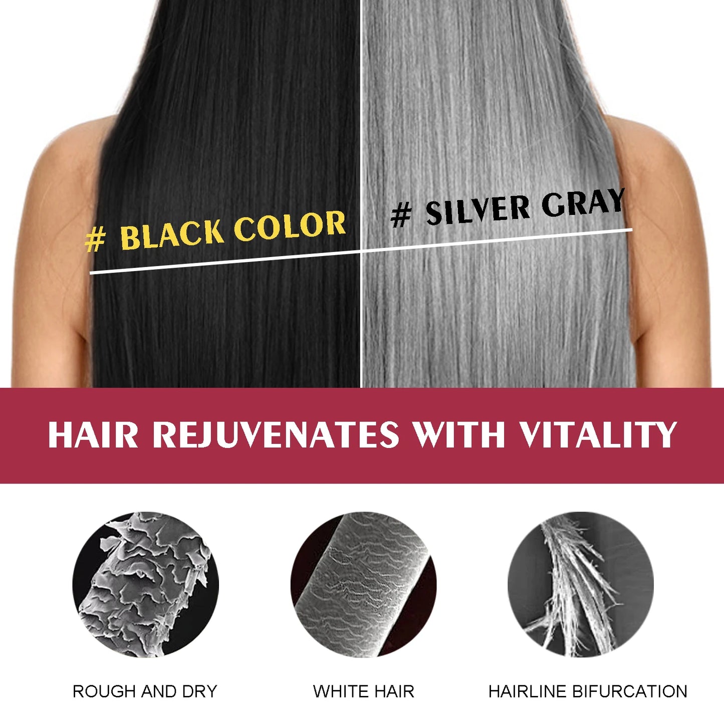 Hair Dye Shampoo Changing Hair Color Non-irritating