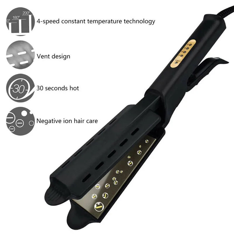 Hair Straightener Four-gear Temperature Adjustment