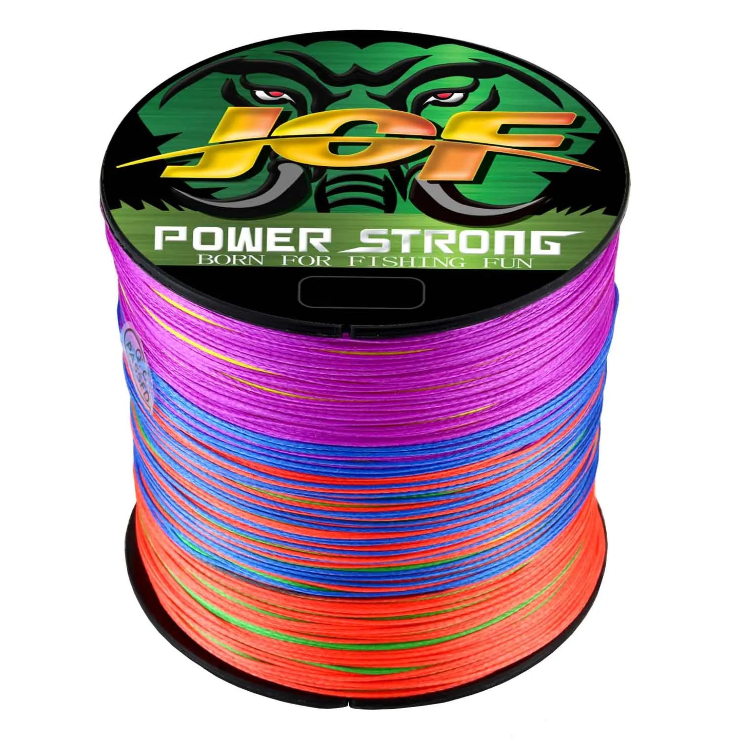 JOF 4 Strand 300m Multifilament Braided Fishing Line Japanese Invisible Speckle Wire