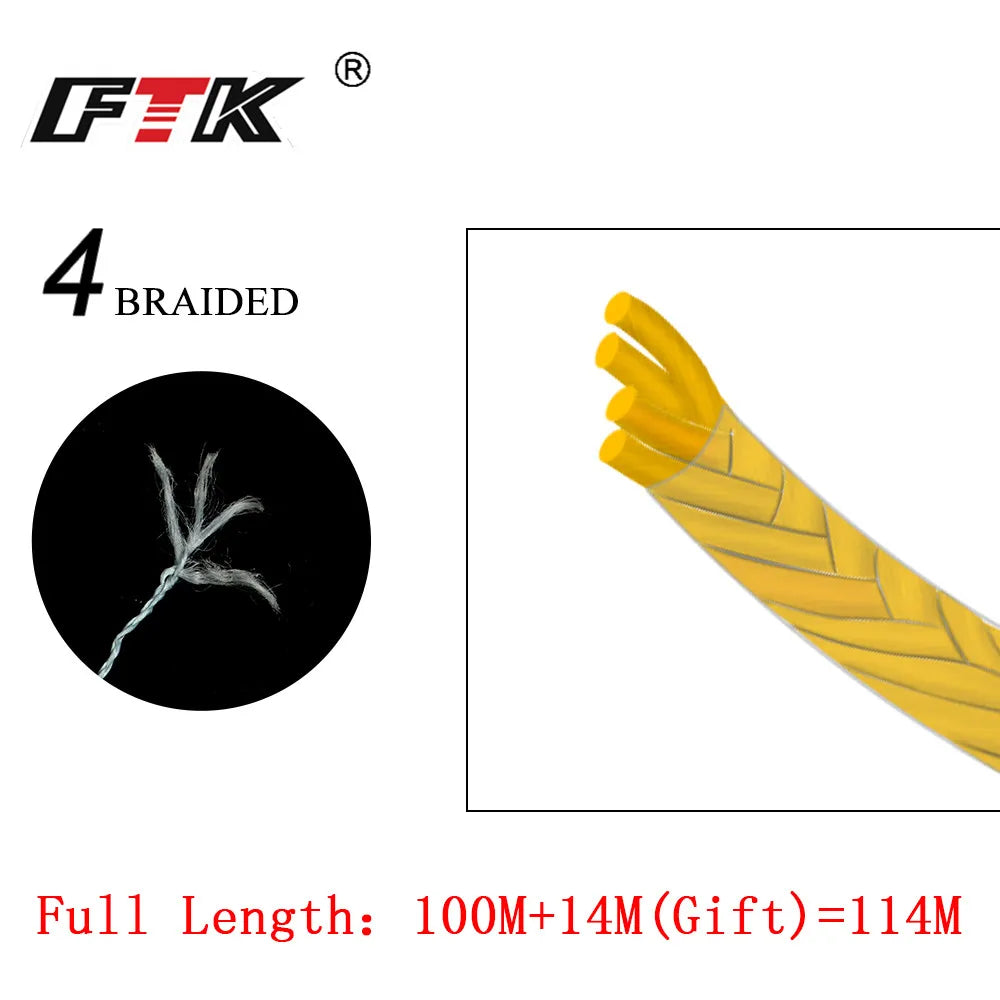 FTK Japan Incredibly Strong Multifilament Fiber Line