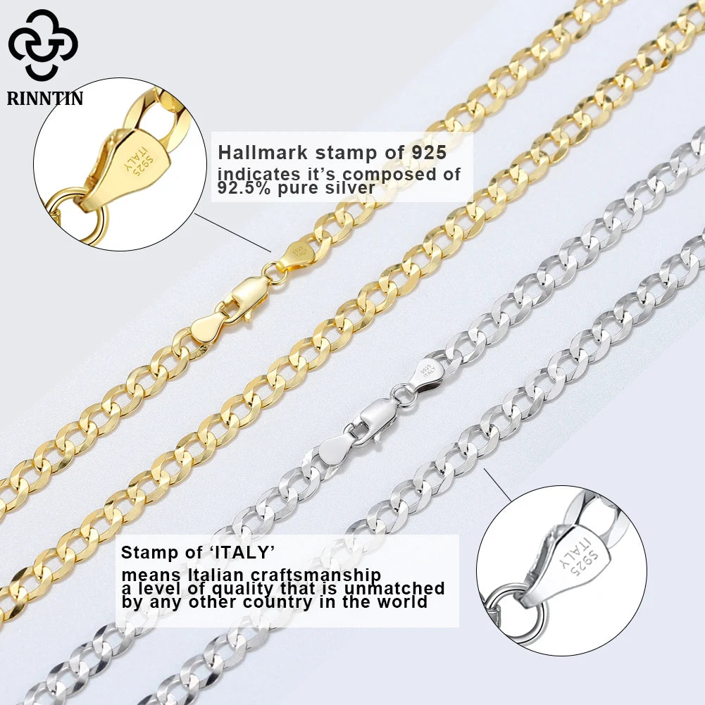 18K Gold Over 925 Sterling Silver