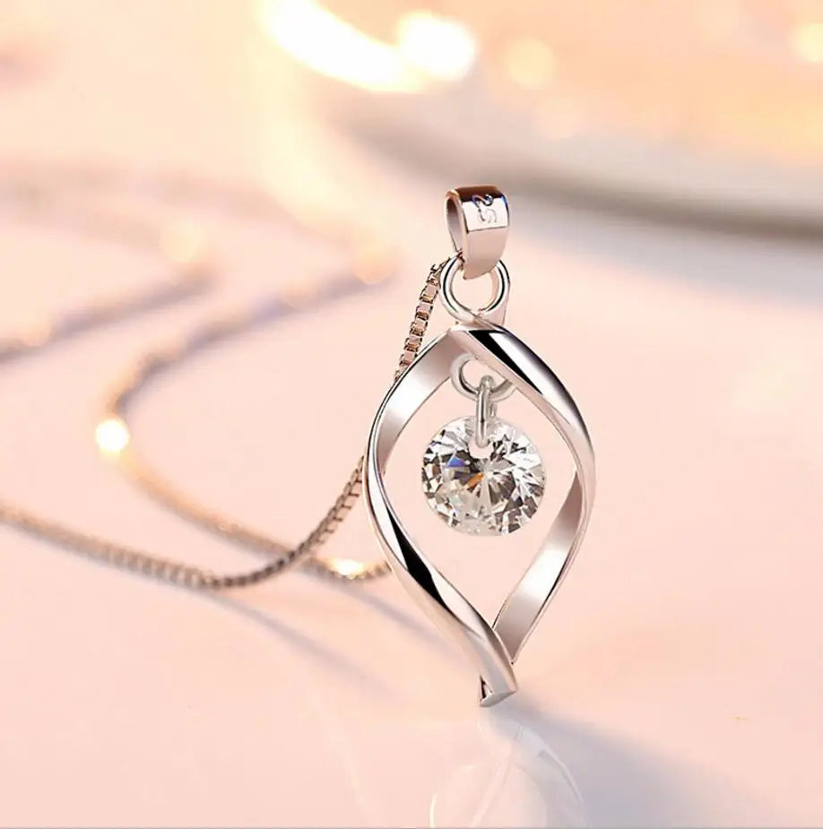 D Clolor Real Moissanite Jewelry Sets