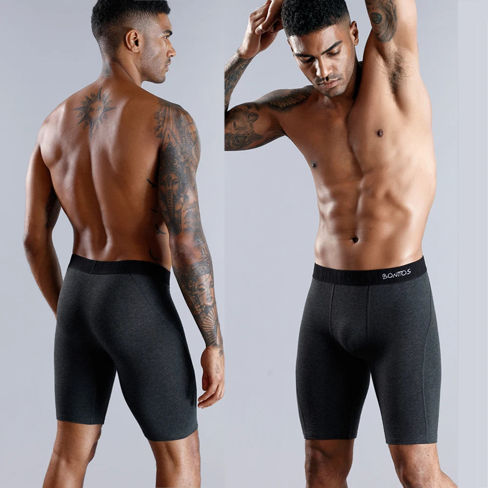 BONITOS Long Boxer Shorts Panties Man Underwear