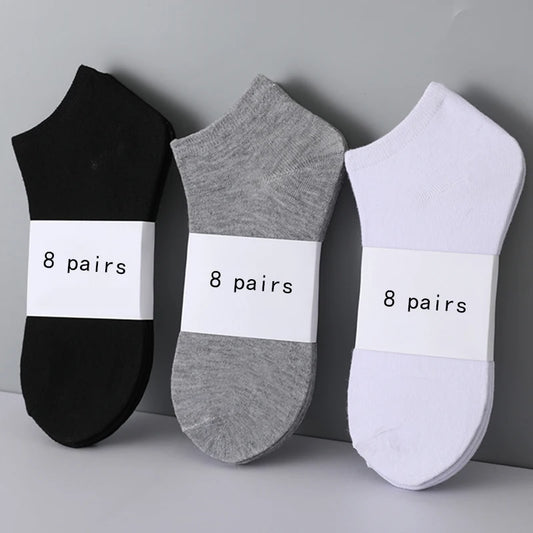5 Pairs Women Socks Invisible Low Cut
