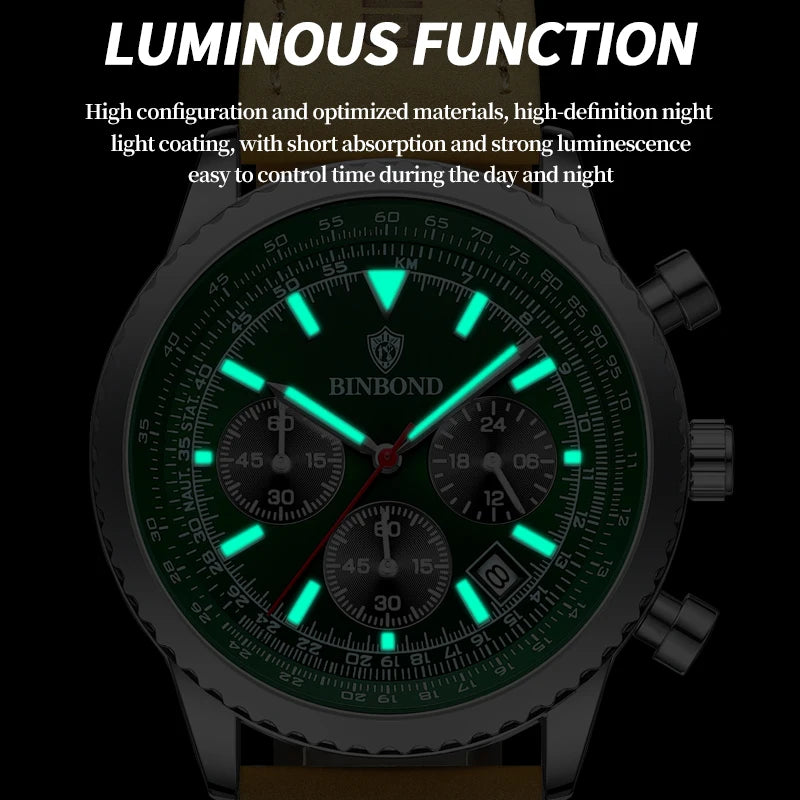 POEDAGAR Luxury Man Watch