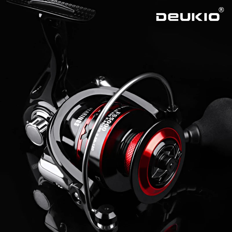 Fishing Reel 2000-7000 Max Drag 12KG Spinning Reels Metal Spool