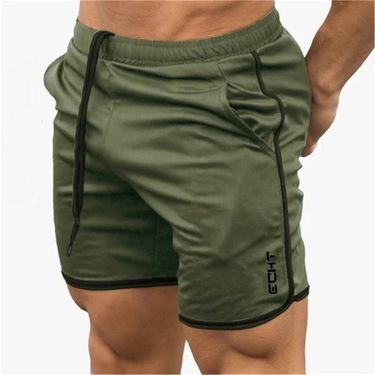 Men Fitness Shorts Summer Gyms Workout