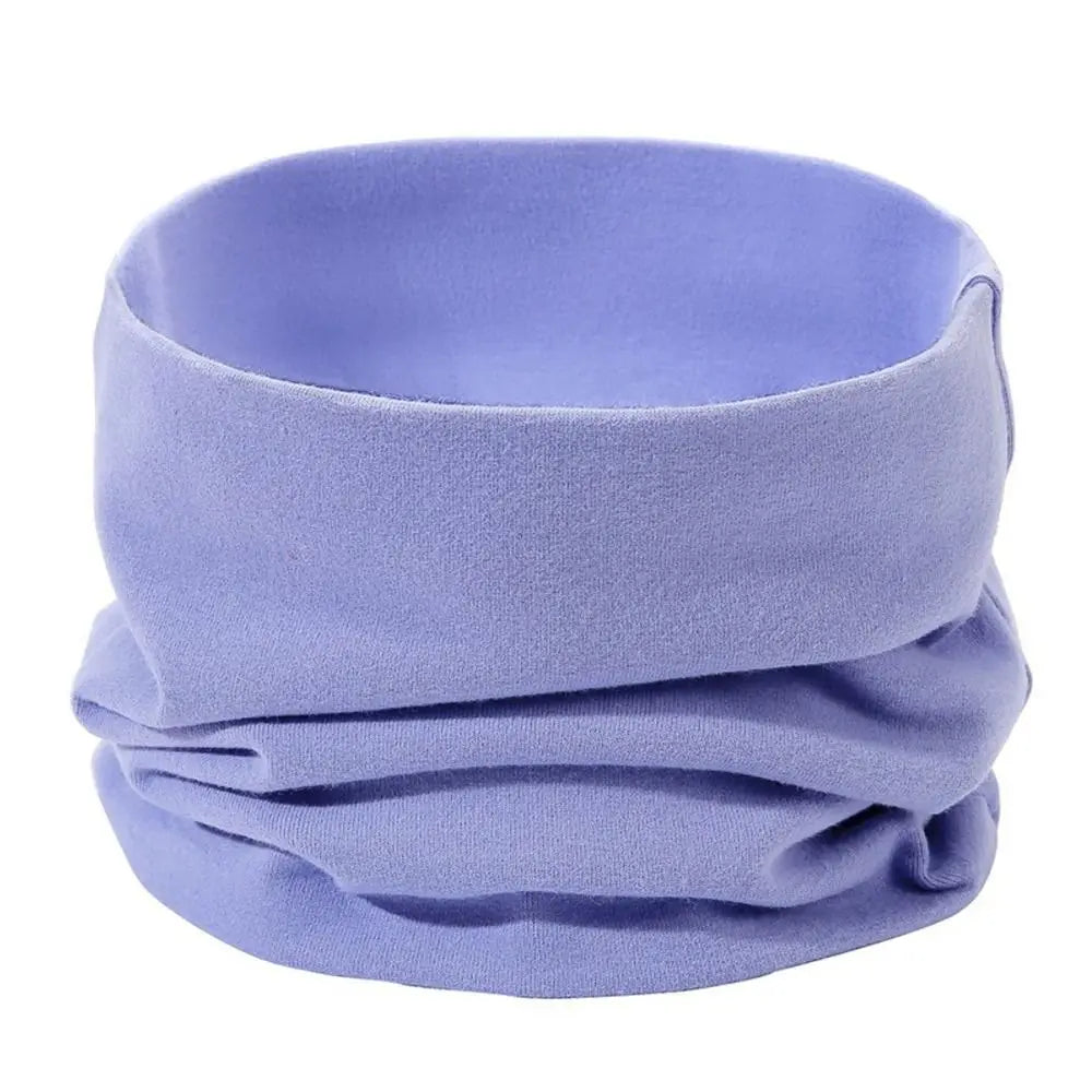 New Fashion Cotton Sports Bandana Solid Color Cycling Scarf Neck Warmer Men Women