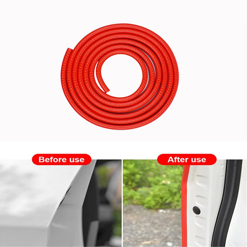 General Sealing Strip No-Paste Door Anti-Collision Strip Car Door U-Shaped Edge Strip Decorative Strip Keel Strip
