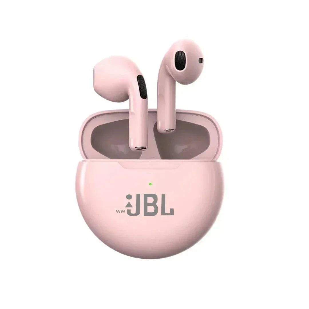 Air Pro 6 Earphone TWS 9D HIFI Headset Bluetooth Music Earbuds For IPhone IOS Android