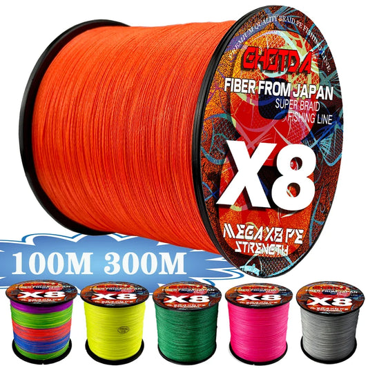 GHOTDA X8 Braided Lure Fishing Lines