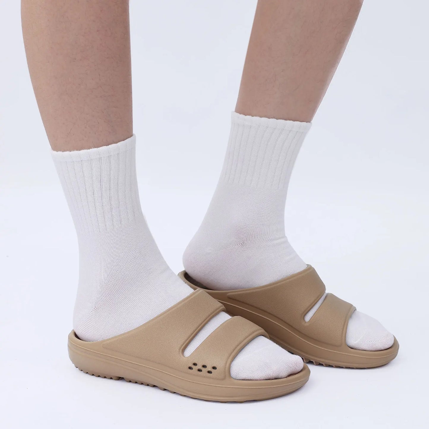 Women Summer Beach Flip Flops With Arch Support Soft Cloud Slippers