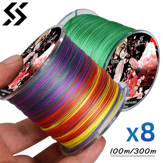 Sougayilang 8 Strands Braided Fishing Line 100M 300M