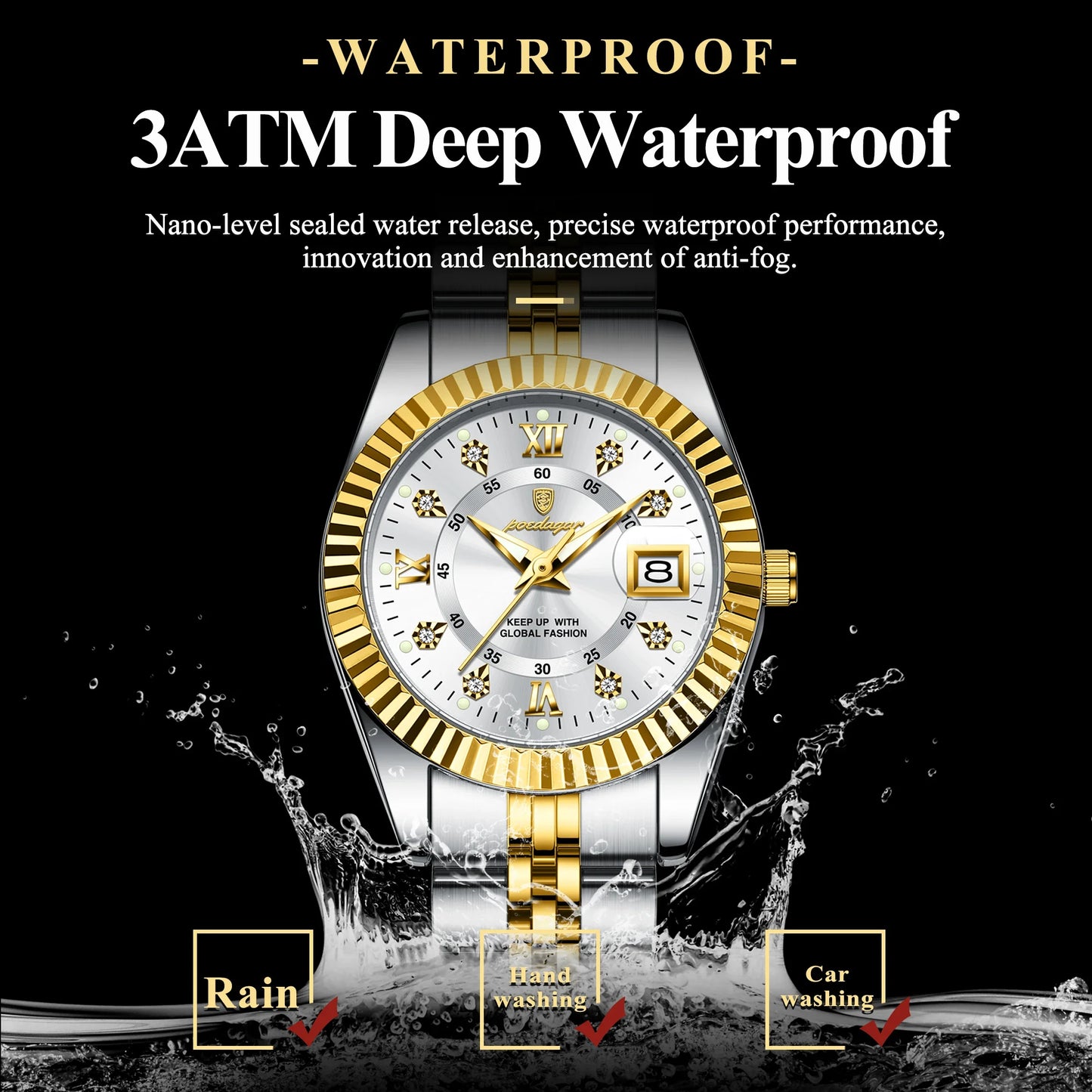 POEDAGAR Luxury Elegant Watch Woman