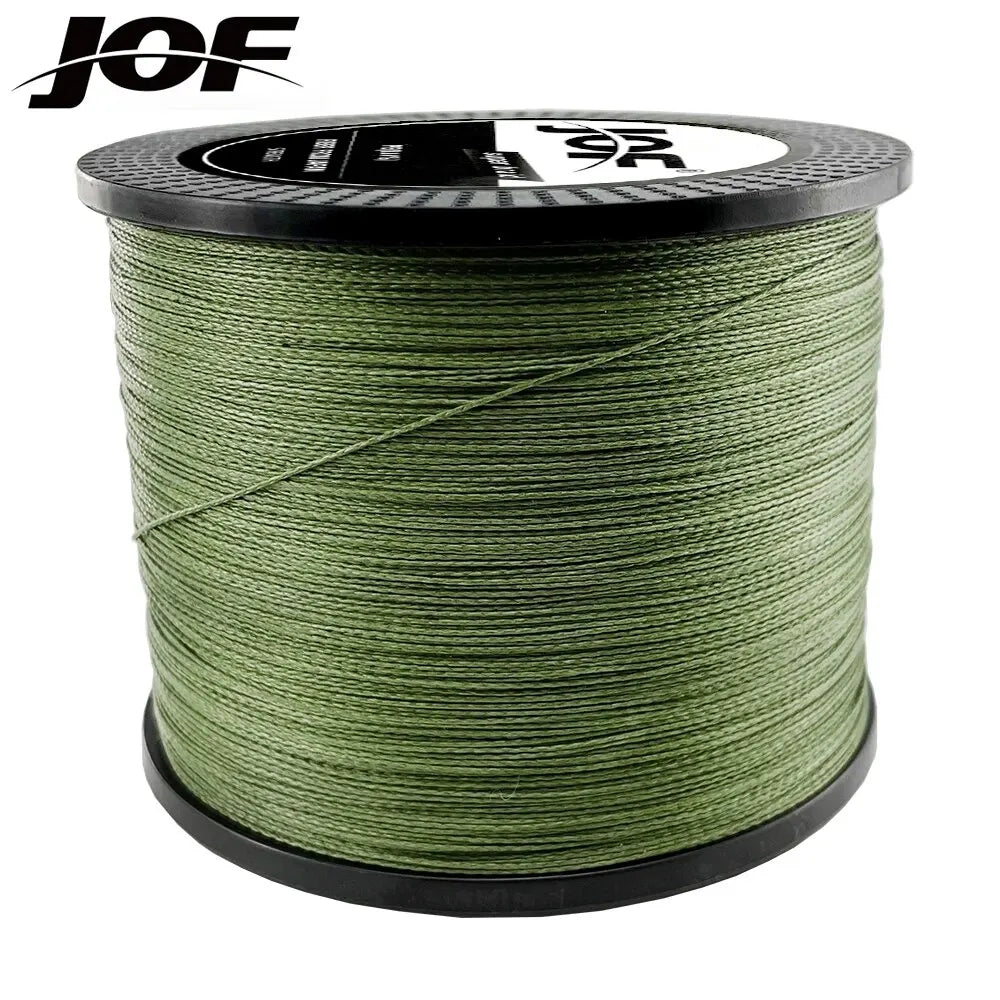 JOF 4 Strands Braided Fishing Line Multifilament 300M 500M 1000M
