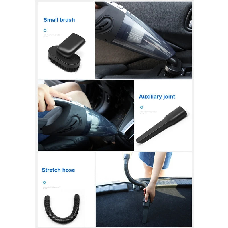 Wireless Handheld Vacuum Cleaner 120W Portable Cordless Cleaner