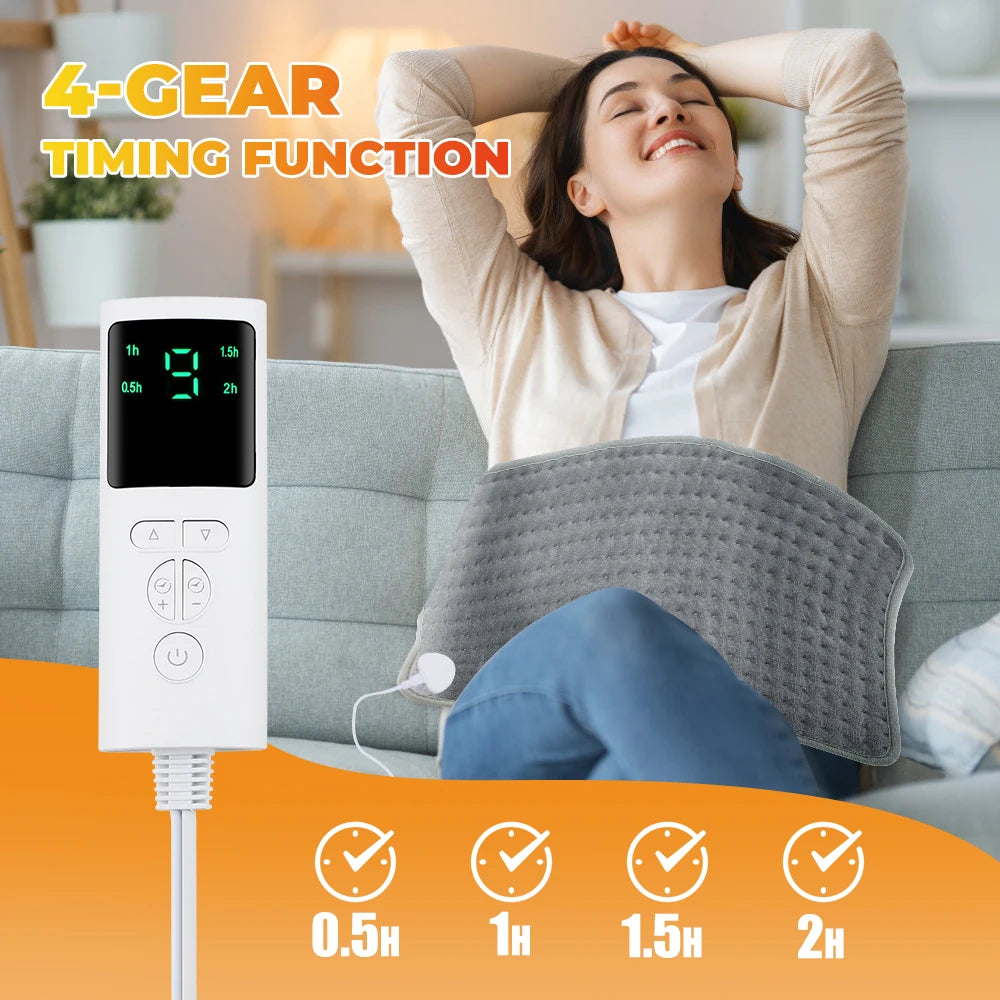 Electric Heating Pad Blanket Thermal Shoulder Abdomen Back Eliminate Fatigue