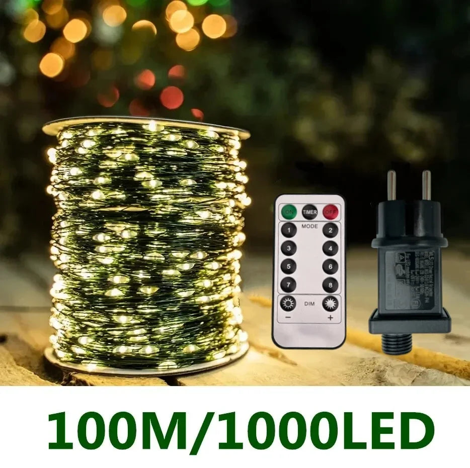 100m/200m LED String Lights Fairy