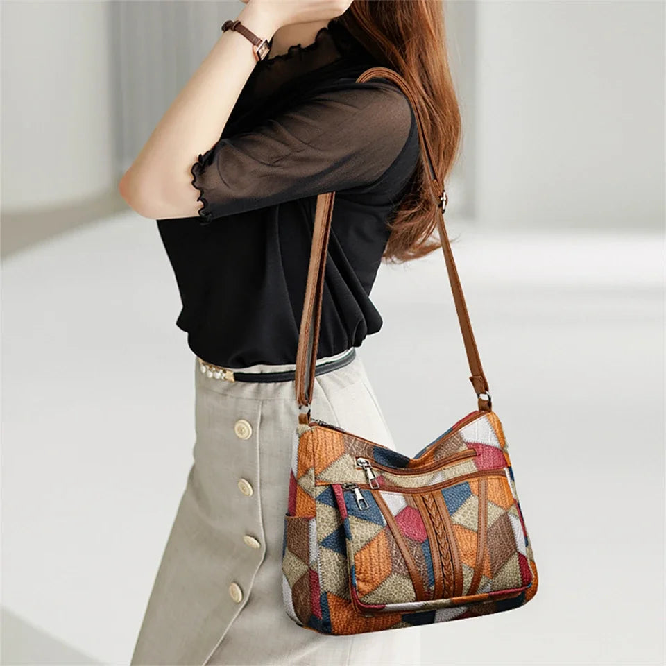 New PU Leather Underarm Shoulder Bag