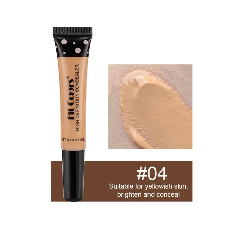 Fit Colors 8 size Concealer with a Flexible Concealer Moisturizing Liquid Foundation