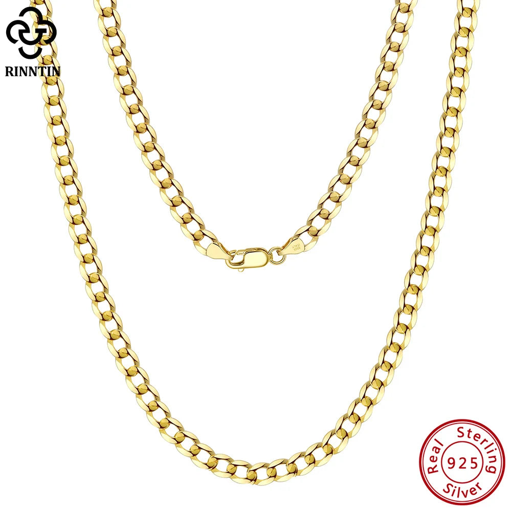 18K Gold Over 925 Sterling Silver