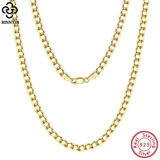 18K Gold Over 925 Sterling Silver