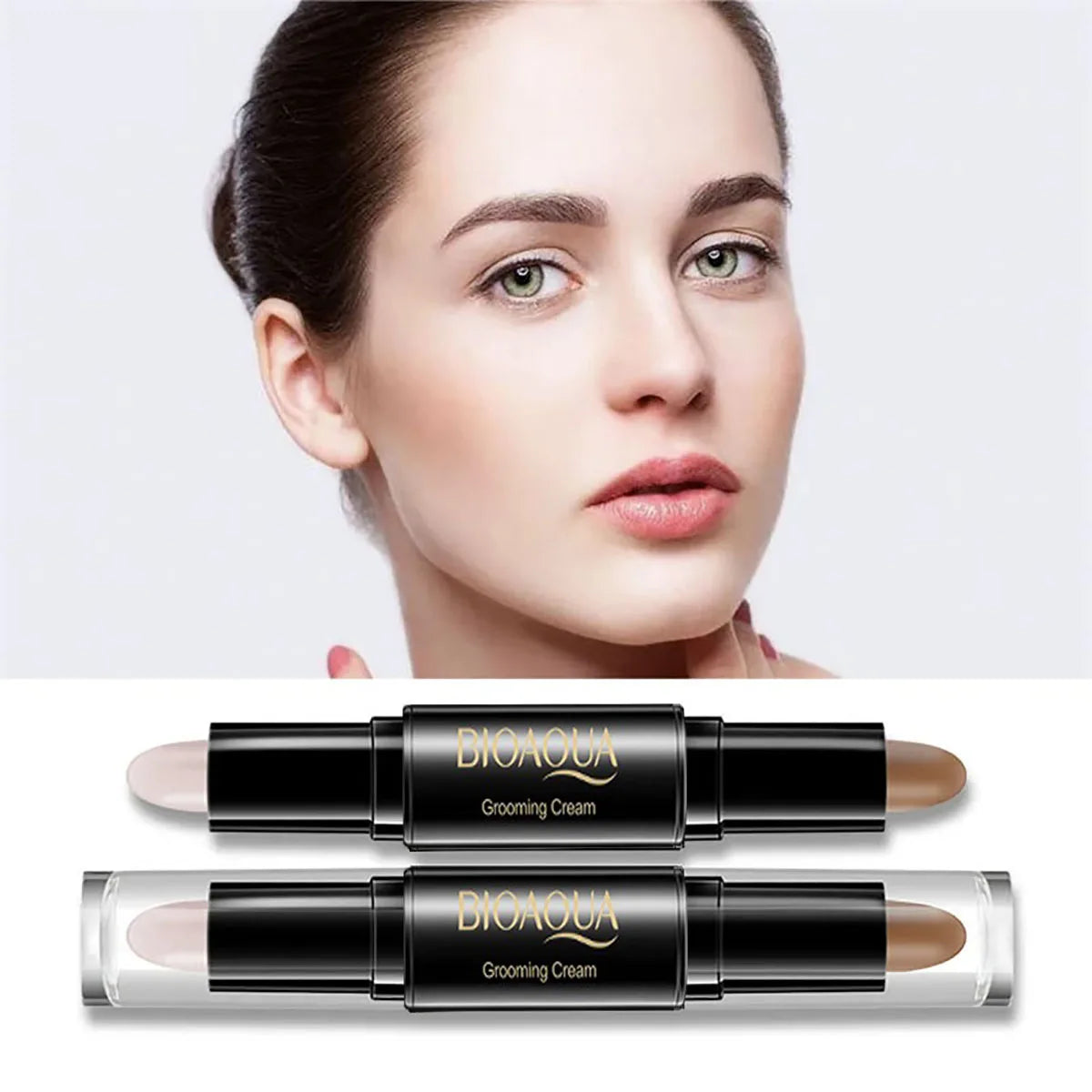Double Head Contour  Face Foundation Concealer Pen